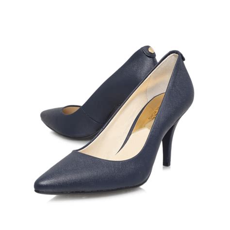 michael kors navy blue shoes